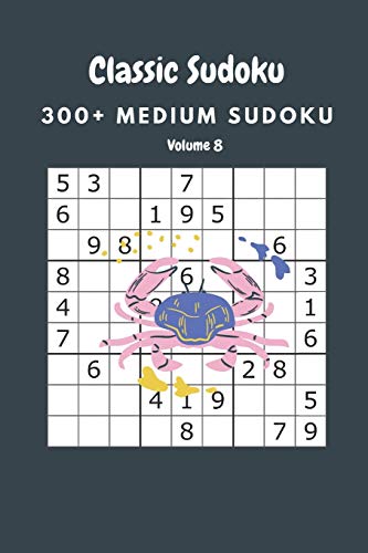 Classic Sudoku: 300+ Medium sudoku Volume 8