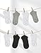 AURUZA 9 Pairs No Show Socks Womens Low Cut Grip Running Athletic Cushioned Ankle Sock Women, Casual Invisible Liner Moisture Wicking Lightweight Breathable Novelty Non Slip Essential Half Sock