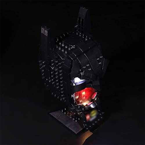 LMTIC LED-Beleuchtungsset für Lego Batman Helmet Collectible Building Kit-Light Set Kompatibel mit Lego 76182 Batman… – Bild 8