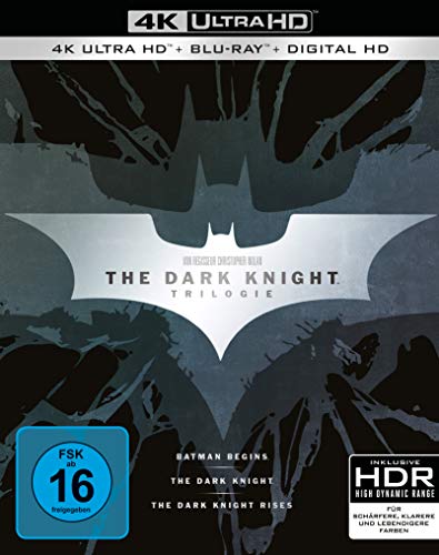 Christopher Nolan: The Dark Knight Trilogy – 4K Blu-ray (UHD + Blu-ray Disc)