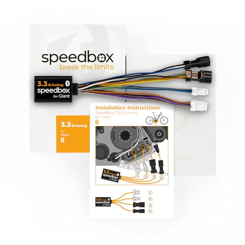 SpeedBox 3.3 B.Tuning Compatible avec Les vélos électriques Giant/Puce de Tuning avec Bluetooth pour Moteurs SyncDrive Pro et RideControl Go 2022-2024 /...