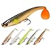 TRUSCEND Fishing Lures Paddle Tail 3.5in 9cm Swimbaits Soft baits Japan Formula Freshwater Saltwater bass Fishing Lure kit