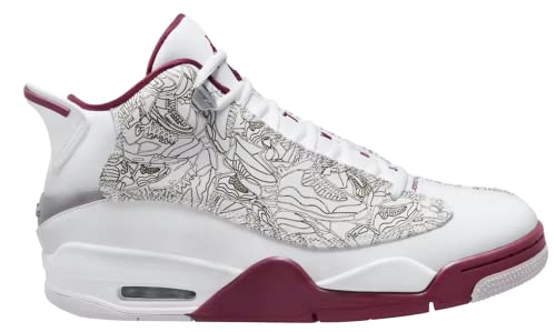 Nike Mens Jordan Dub Zero Cherrywood Basketball Sneakers (9.5)