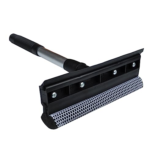 minkissy Double Sided Window Glass Wiper Sponge Brush Sturdy and Safe for Glass Surfaces