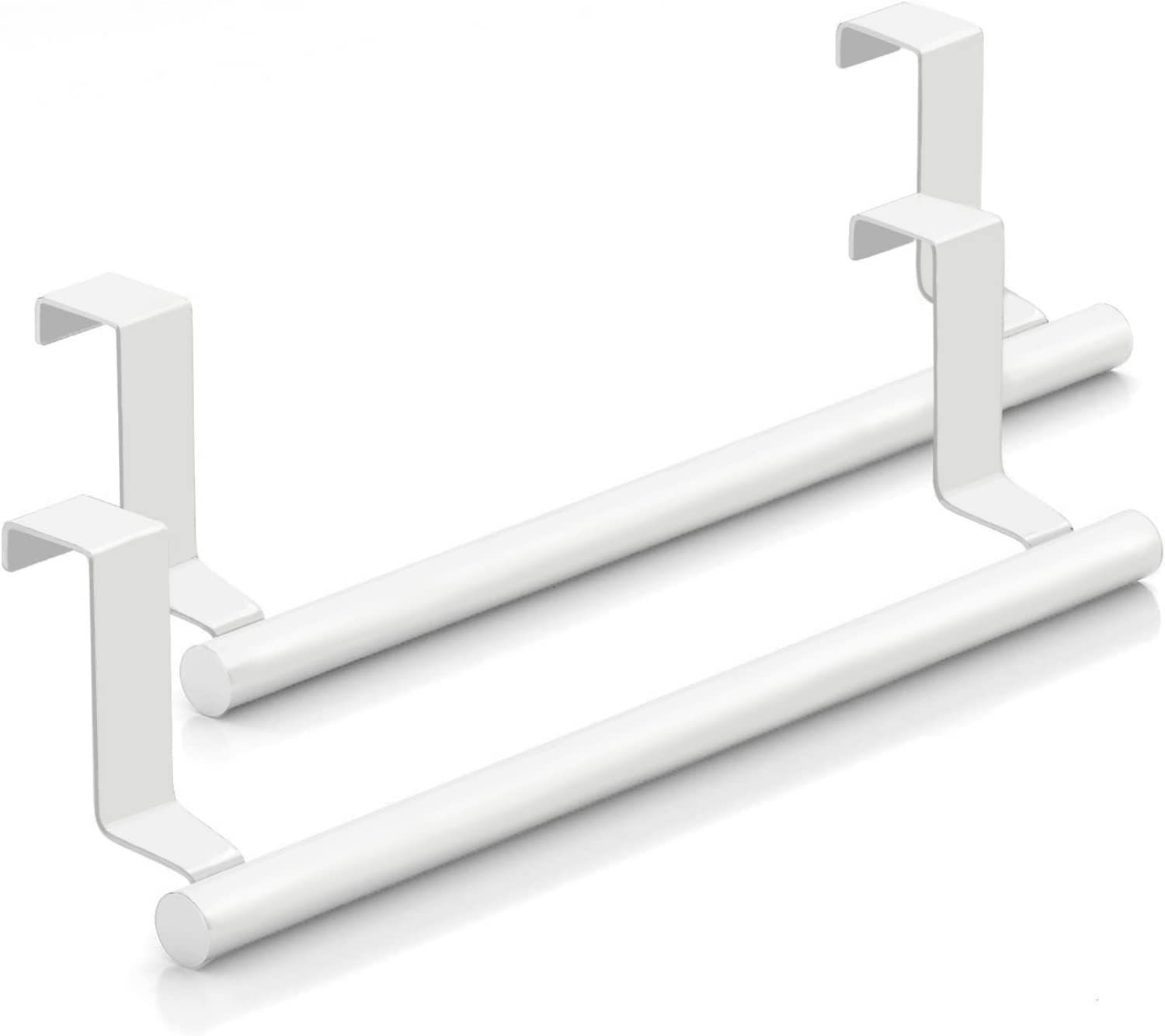 DAIYEE Stainless Steel Over Door Towel Rack Bar Holders for Universal