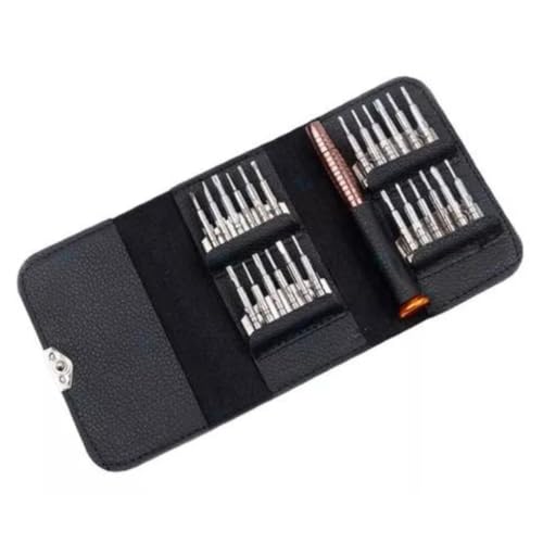 Kit 25 Em 1 Chave De Precisão T2 À T15 Torx Celular Notebook