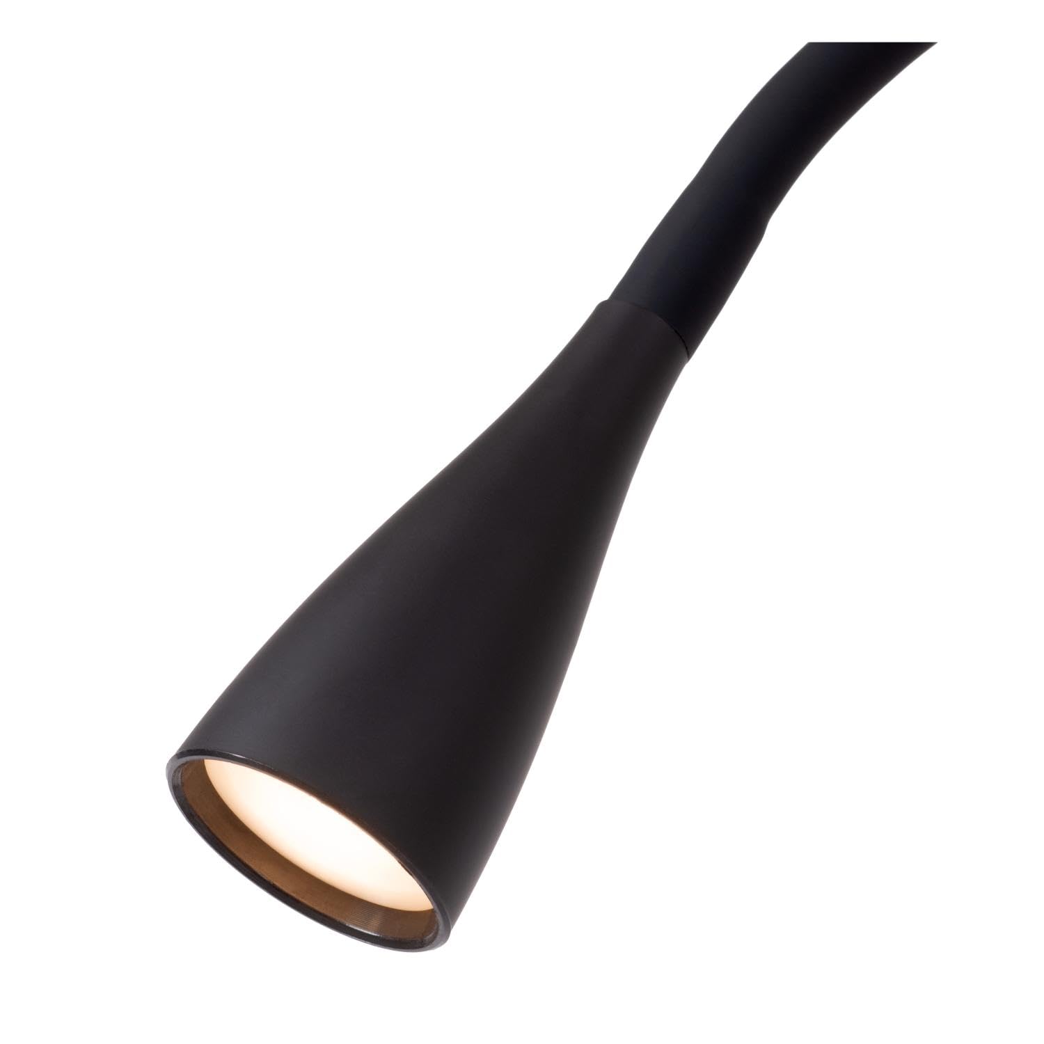 LUCIDE ZOZY - Lámpara de lectura - LED 3 StepDim - 1x4W 3000K - Negro