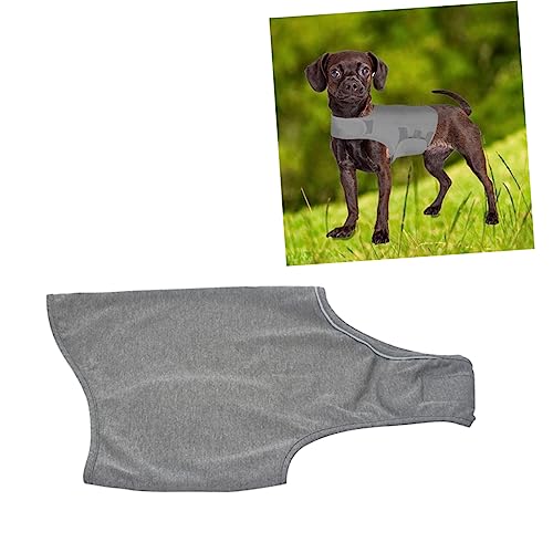 Sosoport Dog Relief Wear Emotional Appeasing Pet Jacket Size s for Barking Easy Adjustment