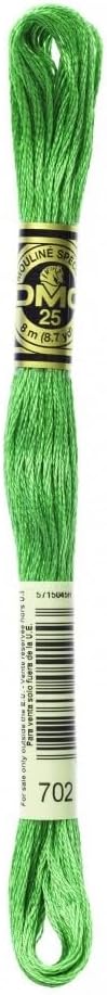 DMC Stranded Cotton Embroidery Thread 702 - per skein