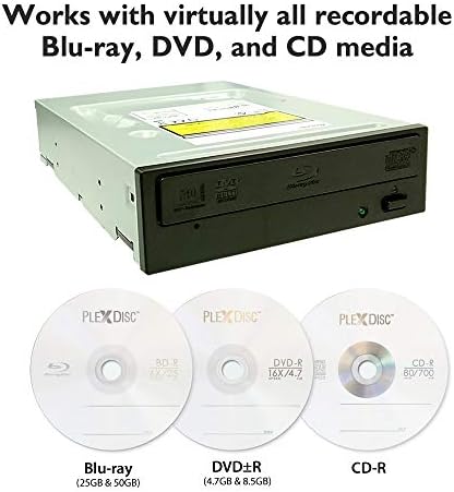 Vinpower Digital Pioneer BDR-212V Blu-ray SATA 16x Internal Blue-Ray Writer DVD CD Burner BD Drive with Enhanced DVD Burning Feature (Bulk)