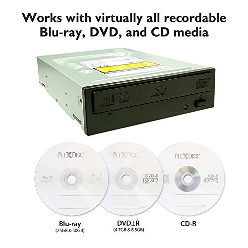 Digital Pioneer BDR-212V Blu-ray SATA 16x Internal Blue-Ray Writer DVD CD Burner BD Drive with Enhanced DVD Burning Feature (Bulk) - Image 2