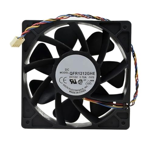 Ventilateur QFR1212GHE pour stopper la surchauffe des machines de calcul 12V