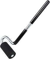 O'SKOOL 12" Rubber J-Roller Edge Banding Tool - Long Handle for Laminate, Veneer, Flooring & Wallpaper Installation