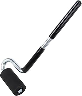 O'SKOOL 12" Rubber J-Roller Edge Banding Tool - Long Handle for Laminate, Veneer, Flooring & Wallpaper Installation