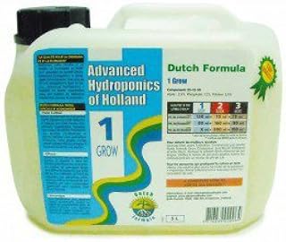 Dutch Formula Grow 5l ( ダッチフォーミュラグロウ ) 3液体的液体肥料