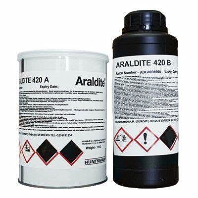 Araldite 420 – Colla epossidica molto resistente agli urti, 1,4 kg