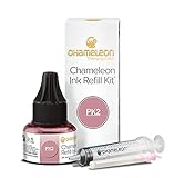 Chameleon Art Products, Ink Refill, Dusty Rose PK2, Complete Refill Kit - 25 ML