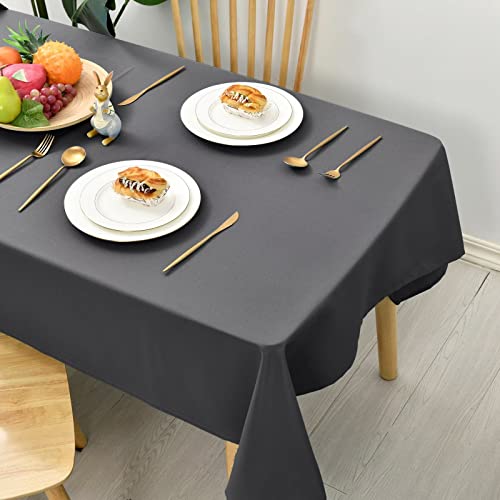Hiasan Nappe rectangulaire Anti-Taches Lavable, Nappe Exterieur Impermeable Jardin, pour Salle à Manger, Jardin, fête, Pique Nique, Anniversaire, Mariage ou Maison,...