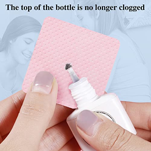 800Pcs Lint Free Nail Wipes, Colorful Nail Wipes Nail Polish Remover Pads Lint Free Wipes For Nail Super Absorbent Soft Eyelash Extension Glue Cleaning Wipes #TOP3