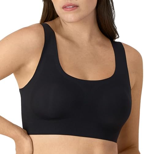 Bali Women's Wireless Bra, Comfort Revolution Easylite T-Shirt Bras for Women, Pullover Design, Most Comfortable