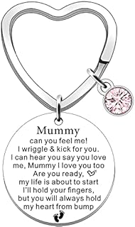 SDOFY Mum to Be Gifts Keyring Mummy to be from Bump to Mummy Pregnancy Gifts Baby Shower Present