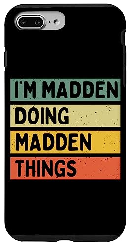 I'm Madden Doing Madden Things �ʔ������� �X�}�z�P�[�X iPhone 7 Plus/8 Plus �p