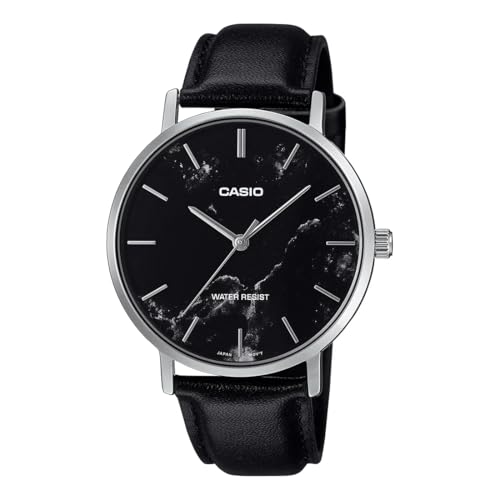 Image of Casio Enticer Men MTP-VT01LM-1AUDF Analog Black Dial Men (A2351)