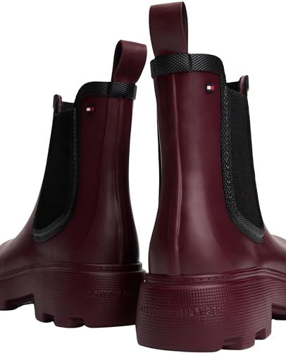 Bottines et boots Tommy Hilfiger FLAG ANKLE RAINBOOT pour Femme - vue 7