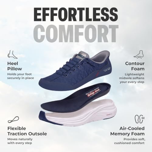 Image of Skechers Mens Contour Foam - Cozy Fit Sneaker