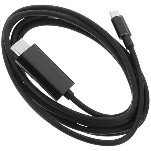 Cable USB-C a TV de 1,8 metros negro para conexión a monitor de portátil