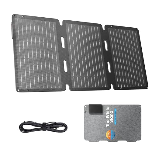 30 Watt Panel Solar Charger USB, 30w Portable Solar Panel, 12 Volt Waterproof high Efficiency Foldable Solar Panel, Fast Charging Solar Charging Station, Solar Panels for Camping, rv, Outdoors.