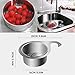 Stainless Steel Swan Sink Strainer Basket, Multi-Functional Drain Basket Quick Drain Kitchen Tools, Kitchen Sink Food Waste Filter for Cleaning Vegetables on Faucet Fits All Sink (1pcs)