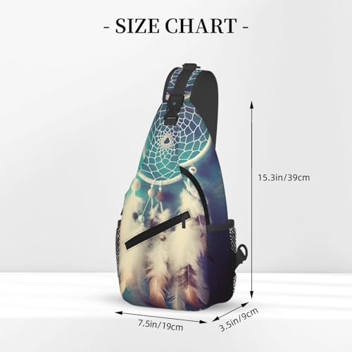 Bolso pequeño tipo sling para senderismo negro miniatura 3