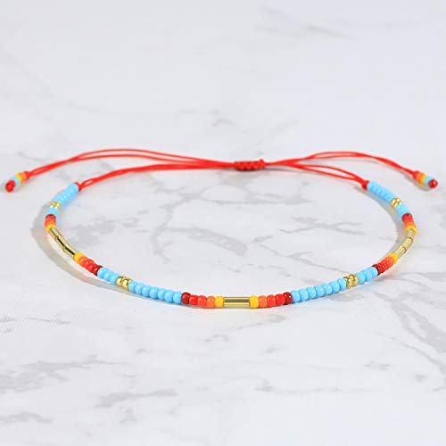 C·QUAN CHI Boho Bracelet pour les femmes 2021 été Miyuki bracelets en perles bijoux arc-en-ciel bracelets d'amitié bohème – Image 3