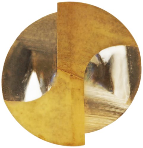 Keo 34140 Solid Carbide High Performance Nc Spotting Drill Bit, Tin Coated, Round Shank, Right Hand Flute, 90 Degree Point Angle, 1/4" Body Diameter, 2-1/2" Overall Length #TOP2