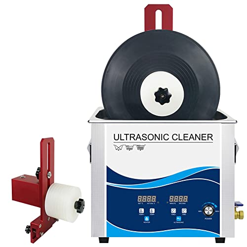 Nettoyeur de disques Vinyle à ultrasons Puissance réglable 6,5 L Système de Nettoyage de disques Vinyle avec dégazage, température et synchronisation réglables, Nettoyeur à ultrasons pour Disque LP - Les Beatles, Paul McCartney, John Lennon, RIngo Starr, George Harrison Nettoyeur de disques Vinyle à ultrasons Puissance réglable 6,5 L Système de Nettoyage de disques Vinyle avec dégazage, température et synchronisation réglables, Nettoyeur à ultrasons pour Disque LP