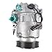 Fizzvex A/C Compressor with Clutch Replacement for Kia Sorento 2011-2015 Hyundai Santa Fe 2013-2018 Santa Fe XL 2019 3.3 3.5L 977011U600 977011U650