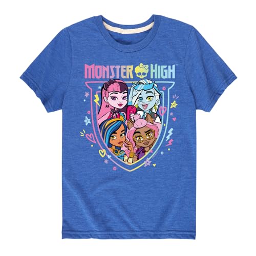 Monster High - The Movie Logo - Toddler & Youth Crewneck Fleece Sweatshirt