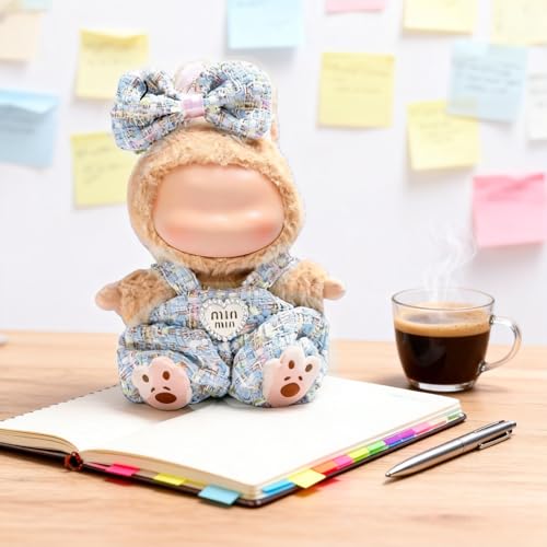 LYBHYQTII Clothes for 17cm Dolls Accessories Luxury Chic Style Set for 17cm Dolls High-End Fashion Doll Outfit with Accessories Premium Clothes for Doll - No Doll (Blue A) — view 6
