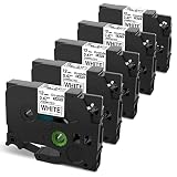 PT-D210 PT-D220 PT-D200 PT-H100 Label Maker Refills Replacement for Brother P Touch TZe-231 Oze-231