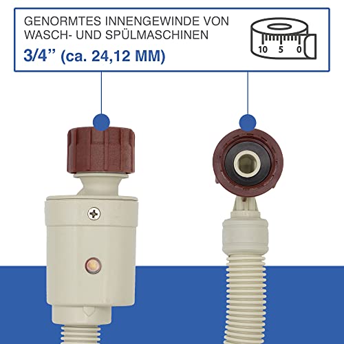 Aquastop-Schlauch VARIOSAN Sicherheitszulaufschlauch 11121, 1,50 m