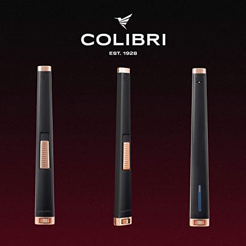 Colibri Aura 10Mm Flat Flame Torch Lighter, Multi-Purpose Butane Refillable Lighter, Candle Lighter, Camping Accessories. Single Action Torch Lighters And Refillable Butane Lighters. #TOP3