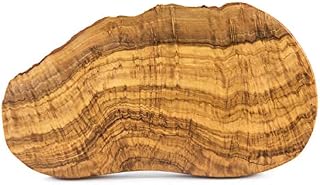Tramanto Olive Wood Cheese Board and Serving Tray, 12 x 6 Inch