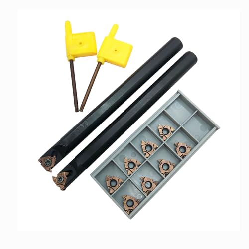 Zouzmin Lather Threading Tool Bit Set External Internal Threading Boring Bars Turning Tool Holders thumb #5