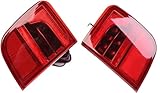 Genérico Conjuntos de luces traseras Luz trasera de coche para Toyota para Land Cruiser 200 LC200 2008-2015 luz de marcha atrás indicadores de freno luces antiniebla traseras Lámpara
