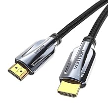 VENTION Short HDMI Cables 3FT, 8K HDMI 2.1 Cable 48Gbps Ultra High Speed Cord 8K@60Hz 4K@120Hz Support Dynamic HDR, eARC, HDCP 2.2&2.3 Compatible with PS5, PS4, Apple TV, Roku TV and More