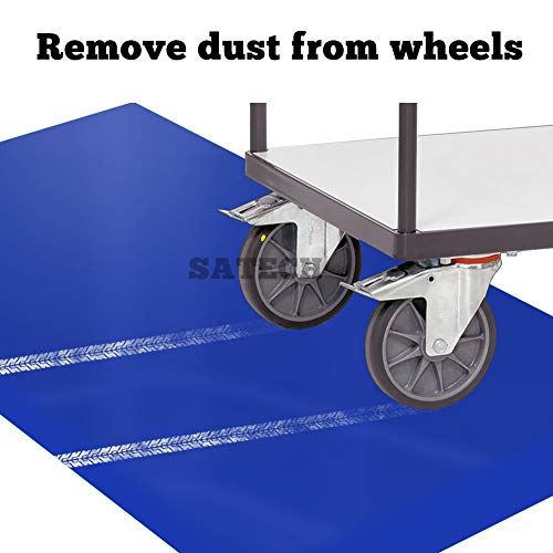 SATECH Sticky/Tacky/Adhesive Mat 18" x 36" White (Case of 4 Mats,30 Sheets Each) for Cleanroom Laboratory Hospital Construction Pets by SATECH - Image 5