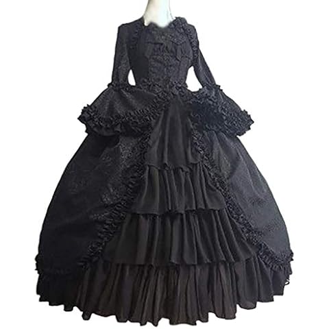 Women's Rococo Gothic Victorian Dress Costume Cover
