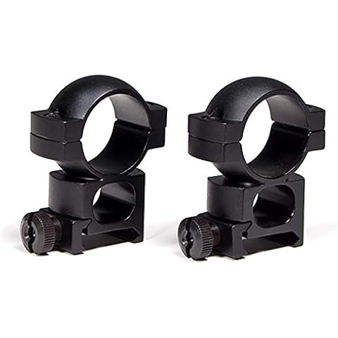 Vortex Optics 1 Inch Riflescope High Rings, Picatinny/Weaver Mount, Set of 2 Cover
