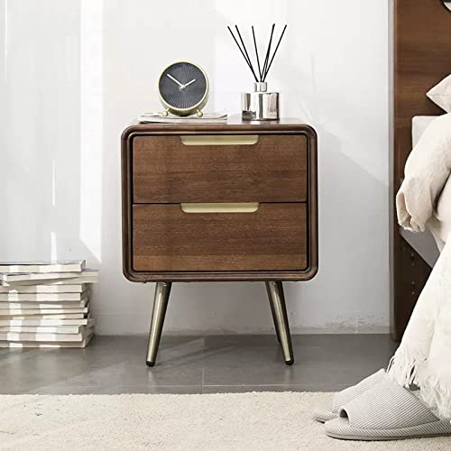 Table de chevet bois massif armoire rangement 2 tiroirs table appoint - 8
